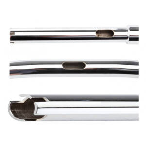 Fehling, 1-1/4" Fat Apehanger. 3 hole. 31cm high....