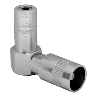 Pressol, angled grease coupler