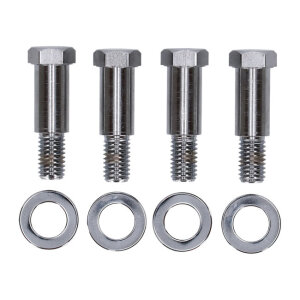 MCS, Softail shock mount kit. Chrome