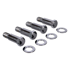 MCS, Softail shock mount kit. Chrome