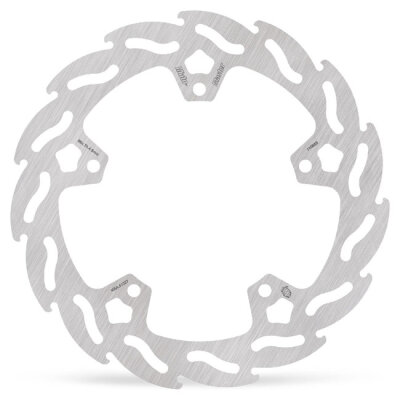 Moto-Master, Flame rigid brake rotor. Rear right