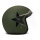 DMD P1 Jet helmet Star Green Size M