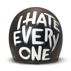 DMD Retro helmet I Hate Everyone Size L