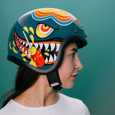 DMD Retro helmet Lollipop Size L