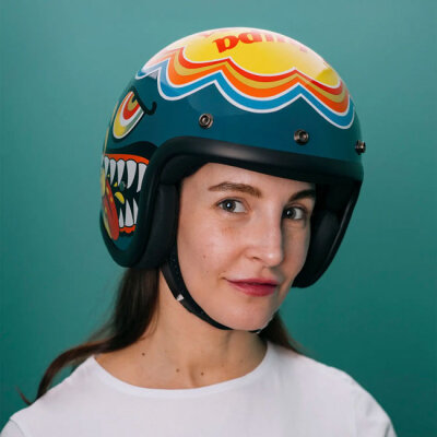 DMD Retro helmet Lollipop Size L