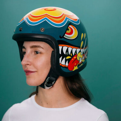 DMD Retro helmet Lollipop Size L