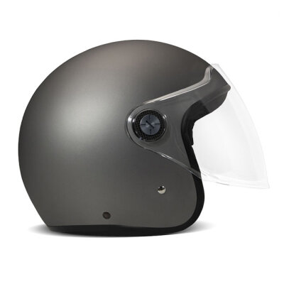 DMD P1 Jet helmet Matte Grey Size 2XL