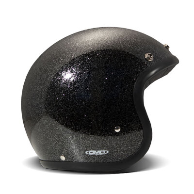 DMD Retro helmet Glitter Black Size XS