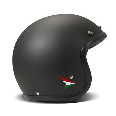 DMD Retro helmet Ita Black Size 2XL