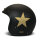 DMD Retro helmet Star Gold Size M
