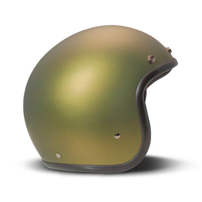 DMD Retro helmet Olive Gold Size M