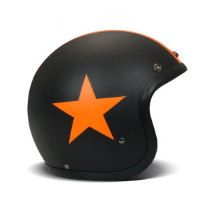 DMD Retro helmet Star Orange Size S