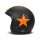 ** DMD Retro helmet Star Orange Size 2XL