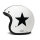 DMD Retro helmet Star White Size S