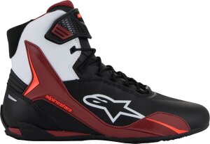 Shoes Faster-4 Bk/wh/dk Rd 10.