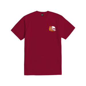 Loser Machine On Fire t-shirt burgundy Size S