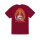 Loser Machine On Fire t-shirt burgundy Size S