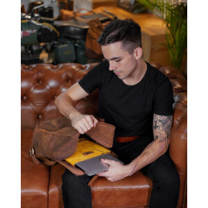 Tripmachine Eastwood backpack tobacco