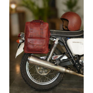 Tripmachine Eastwood backpack cherry red