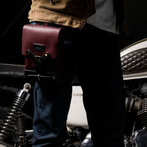 Tripmachine Thigh Bag cherry red