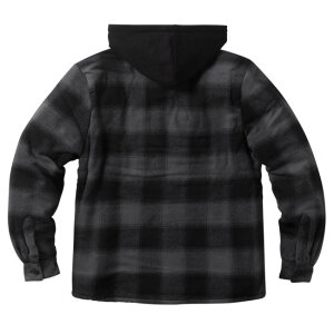 WCC Hell Bent Flannel jacket charcoal/black Size S