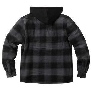 WCC Hell Bent Flannel jacket charcoal/black Size L