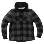 WCC Hell Bent Flannel jacket charcoal/black Size 3XL