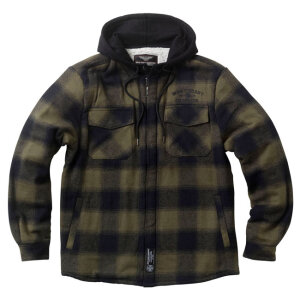 WCC Hell Bent Flannel jacket olive/black Size 2XL