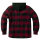 WCC Hell Bent Flannel jacket red/black Size S