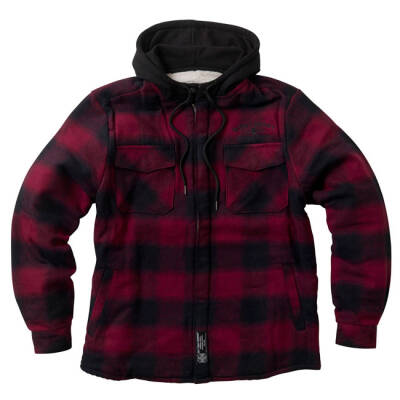 WCC Hell Bent Flannel jacket red/black Size 2XL