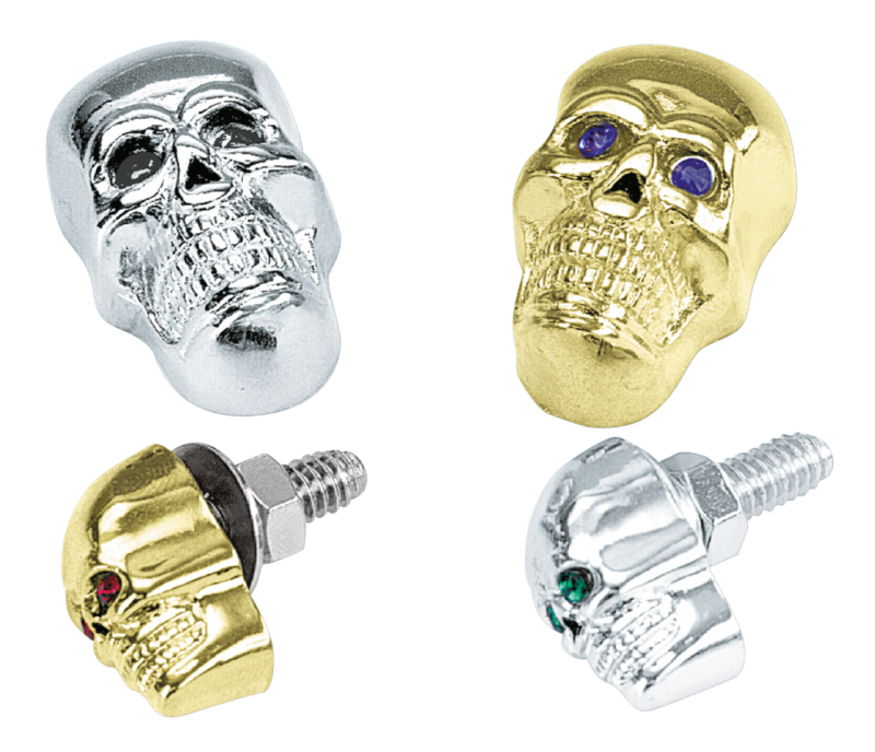 GZP Skull krommet chrome Small plain (FR)