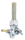 GZP Petcock long s/s screen left spigot (FR)