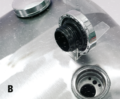 GZP Gastank XL95-03 w/raw pop-up cap (FR)