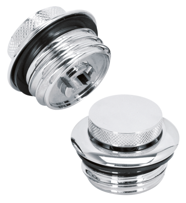 GZP Chr screw in pop-up gas cap non-vent (FR)