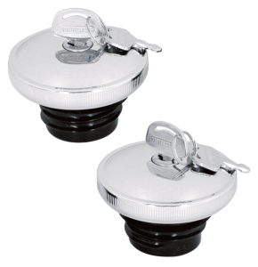 GZP Gascap late style chr w/key non-vent (FR)
