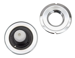 GZP Chr Essntl vented gas cap w/paintsav (FR)