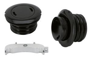 GZP Chr flushmount 1.5" gascap w/paintsv (FR)