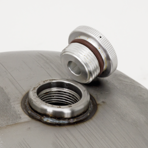 GZP Lynx style gas cap w/weld-in bung (FR)