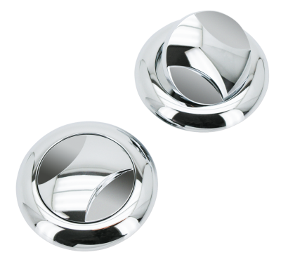 GZP Chrome Viper gascap R/H vented (FR)