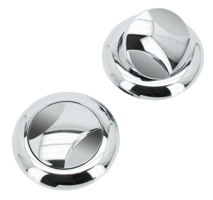 GZP Chrome Viper gascap R/H vented (FR)