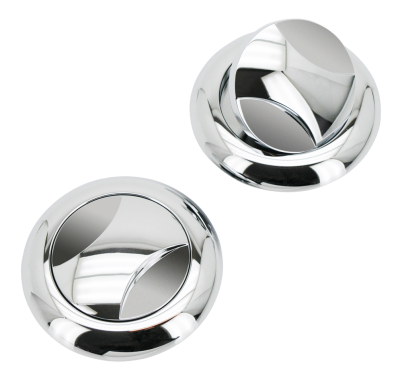 GZP Chrome Viper gascap R/H w/checkvalve (FR)