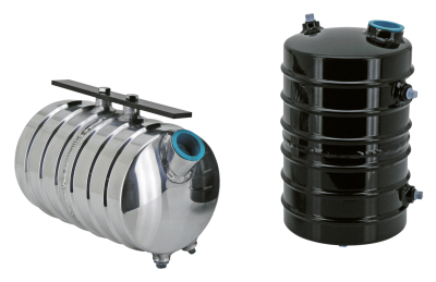 GZP Blk vertical mount Beehive oiltank (FR)