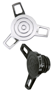 GZP Chrome dummy spinner cap (FR)