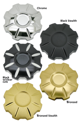 GZP Chr Panorama gascap set Vntd/non-vnt (FR)