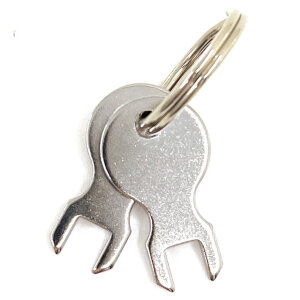 GZP Key set for old style tool box (FR)