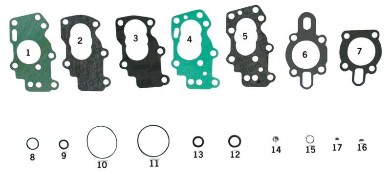 GZP 10pck O-ring oil pump cover XL77-90 (FR)