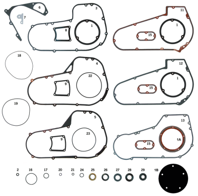 GZP 10pck O-ring chain housing BT70-82 (FR)