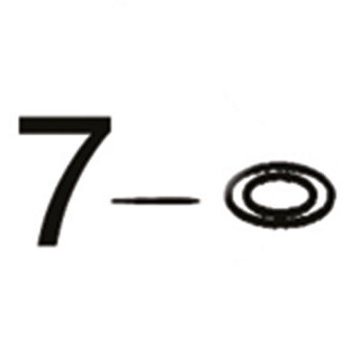 GZP 10pck O-ring drain plug engine (FR)