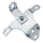 GZP Chr. H/duty extended top motor mount (FR)