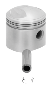 GZP Piston, pin & clips BT48-77 Std